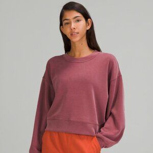 Lululemon Perfectly Oversized Cropped Crew Softstreme